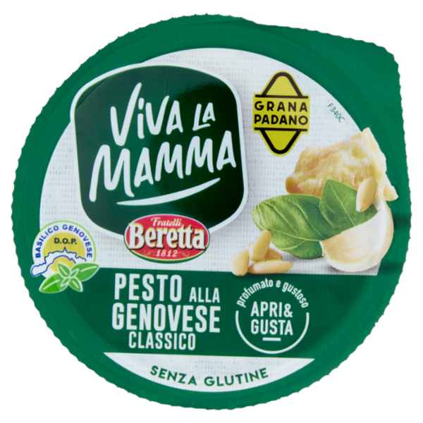 Viva la Mamma Pesto con Basilico Italiano 90 g