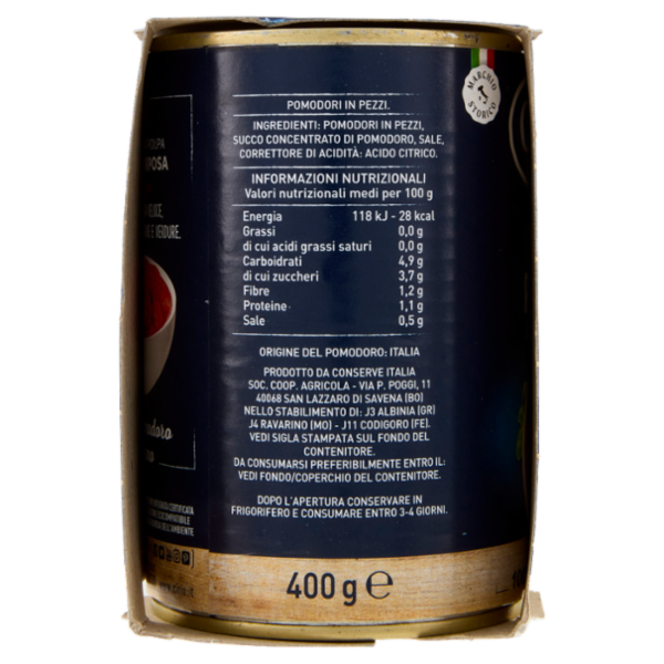 Cirio la Polpa Rustica 2 x 400 g