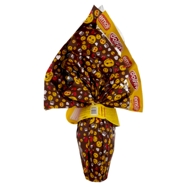 dolfin Uovo di Cioccolato Extra Fondente emoji 220 g