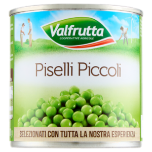 Valfrutta Piselli Piccoli Italiani 410 g
