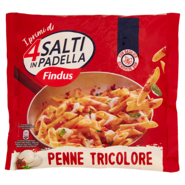 4 Salti in Padella Findus Penne Tricolore 550 g
