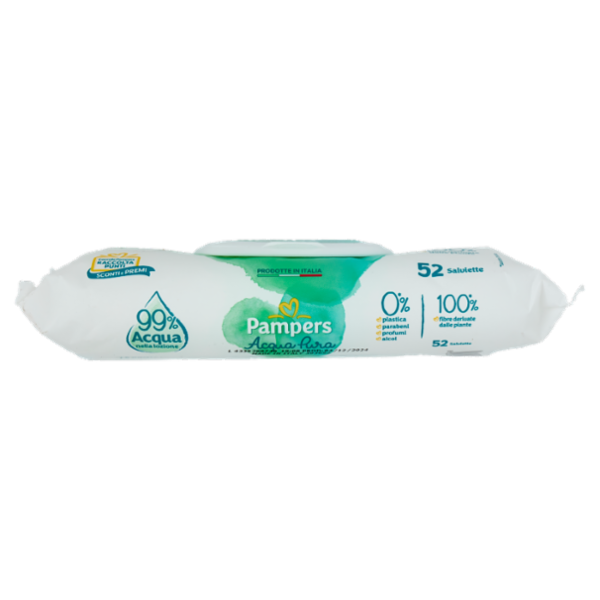 Pampers Acqua Pura Salviette 52 pz