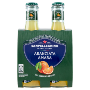 SANPELLEGRINO Naturali Aranciata Amara 20cl x 4