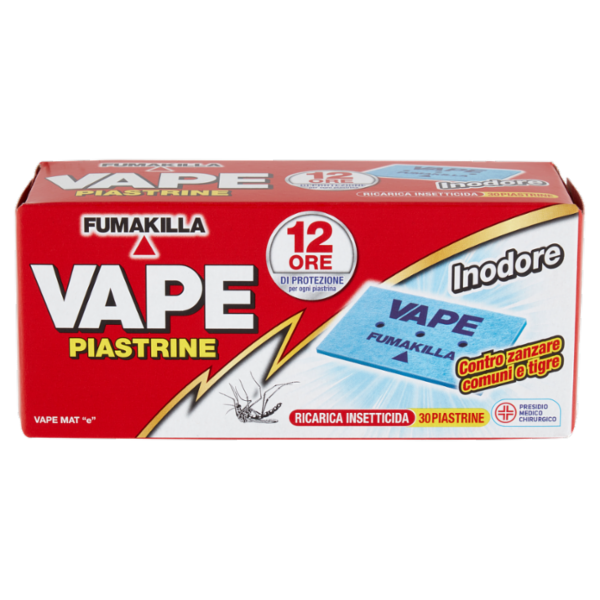 VAPE Piastrine Inodore 30 pz