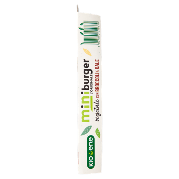 Kioene miniburger l'Originale vegetale con Broccoli e Kale 200 g