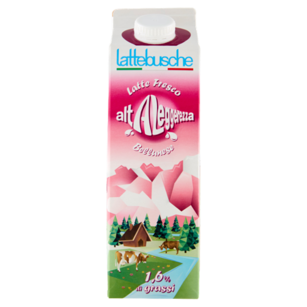 lattebusche Latte Fresco altALeggerezza di montagna 1000 ml