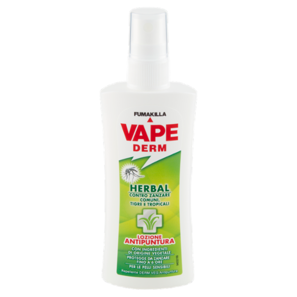 VAPE Derm Herbal Lozione Antipuntura 100 ml