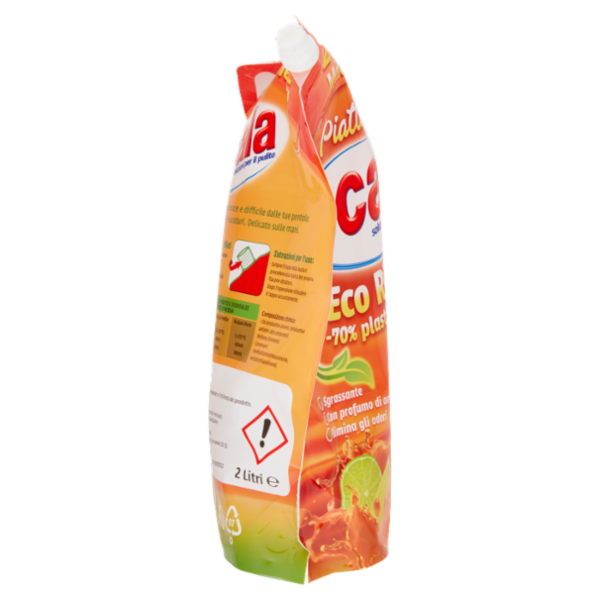 scala Piatti Eco Ricarica* con profumo di aceto e agrumi 2 Litri