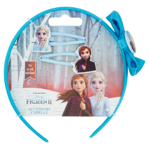 elison girl Accessori capelli Set Cerchietto Mollette Disney Frozen II