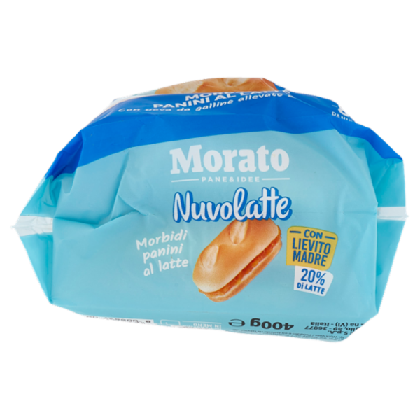 Morato Nuvolatte Morbidi Panini al Latte 8 x 50 g