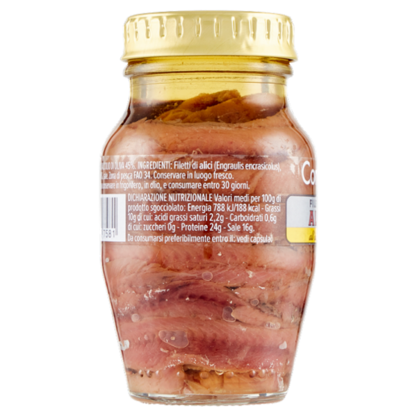 Consilia Filetti di Alici all'Olio di Oliva 156 g