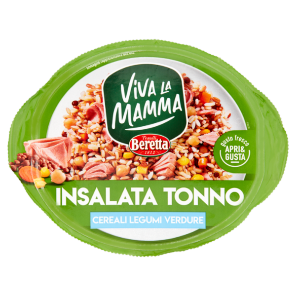 Viva la Mamma Insalata Tonno Cereali Legumi Verdure 220 g