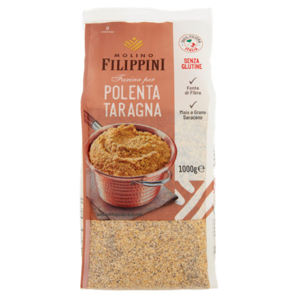 Molino Filippini Farina per Polenta Taragna 1000 g